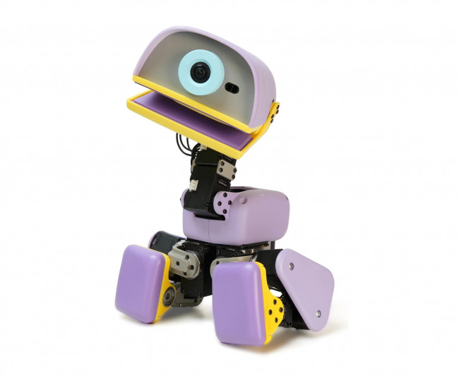 Кишеньковий робот  з ШІ Microduck color: Lavender